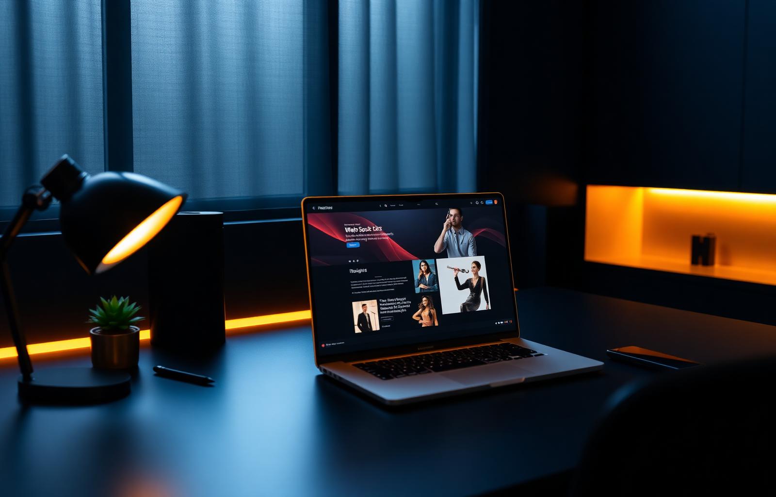 Sviluppatore web freelance al lavoro su un progetto di creazione siti web per aziende